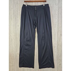 Merrell Pants Women's‎ Large Black Stretch Knit Straight Leg Workout Gym Casual